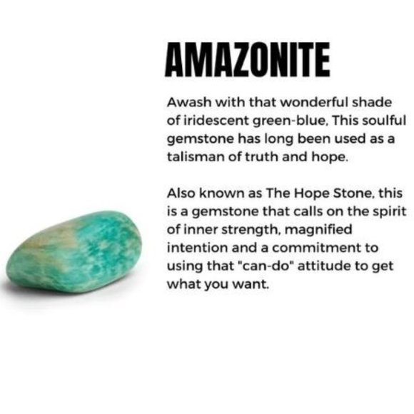 10mm Natural Amazonite Jasper with Daisy Spacer Stretch Bracelet - Picture 4 of 7